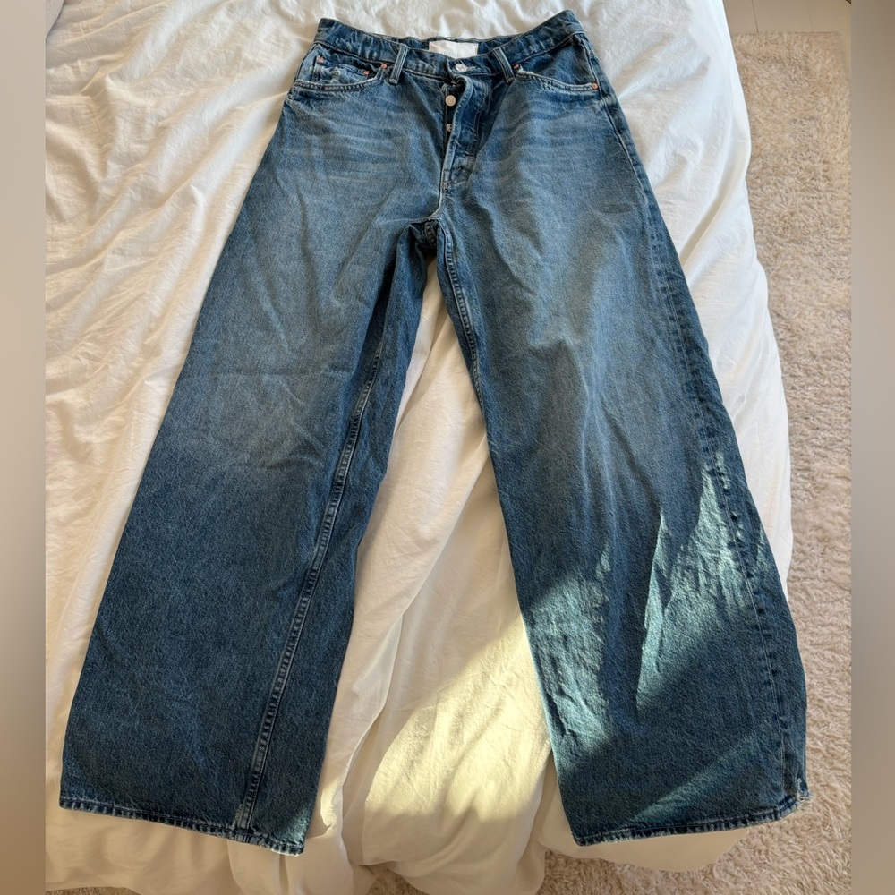 MOTHER High Waisted Spinner Skimp Jean